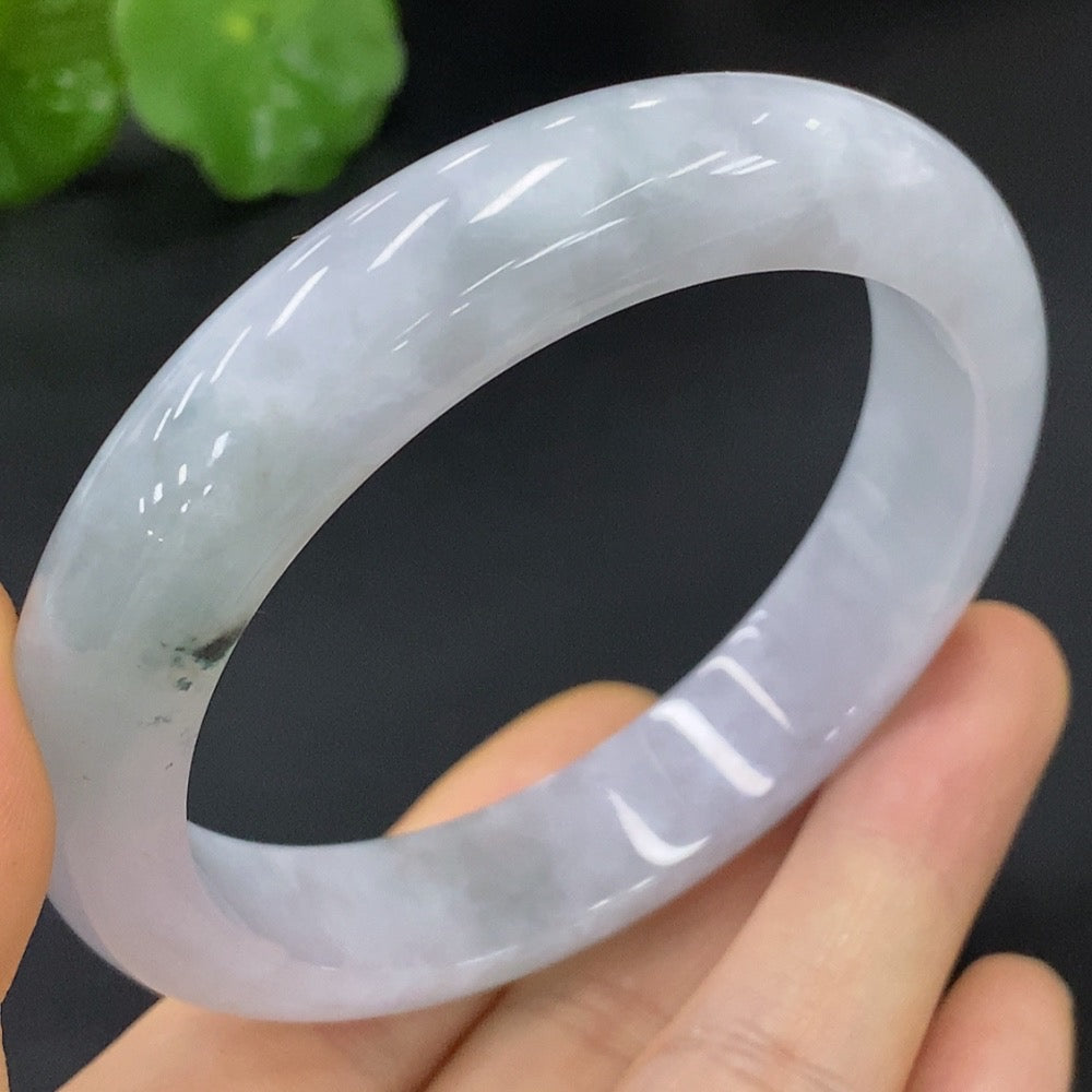Jadeite Round Bracelet Size 58.2 Total Weight Approx. 60.42g
