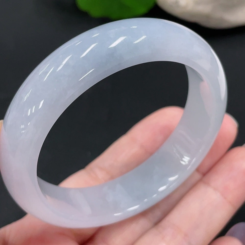 Jadeite Regular Round Bangle Size 54 Total Weight Approx. 58g