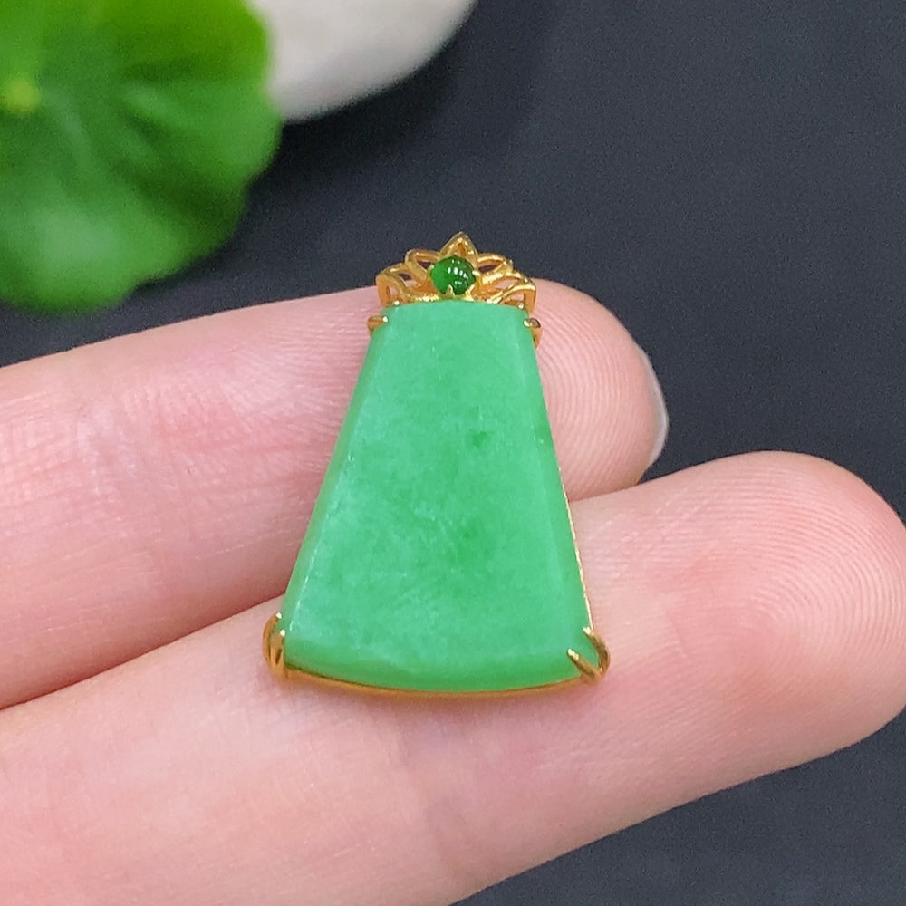Jadeite Plain Pendant Necklace with, . | Huiliu Certified