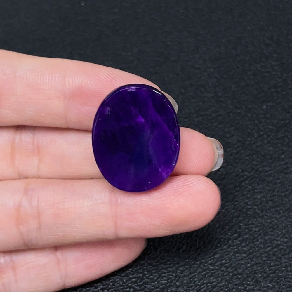 Sugilite Jewelry Purple Only Containing Other Mineral Components Visible Organic Matter
