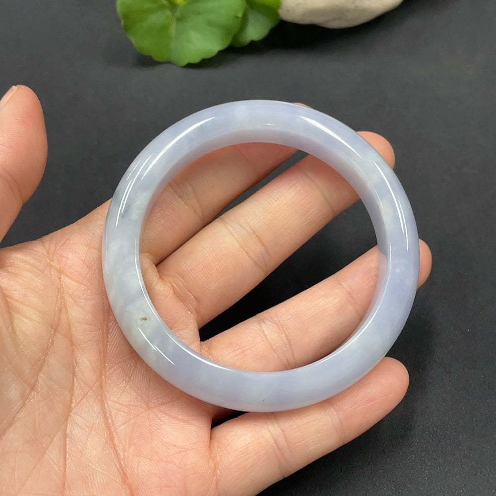 Jadeite Round Bangle, Size 56, Total Weight 59.923g