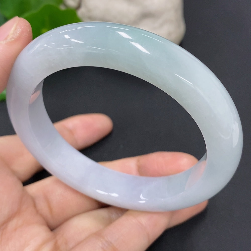 Jadeite Round Bangle Size 56 Total Weight Approx. 63.1g