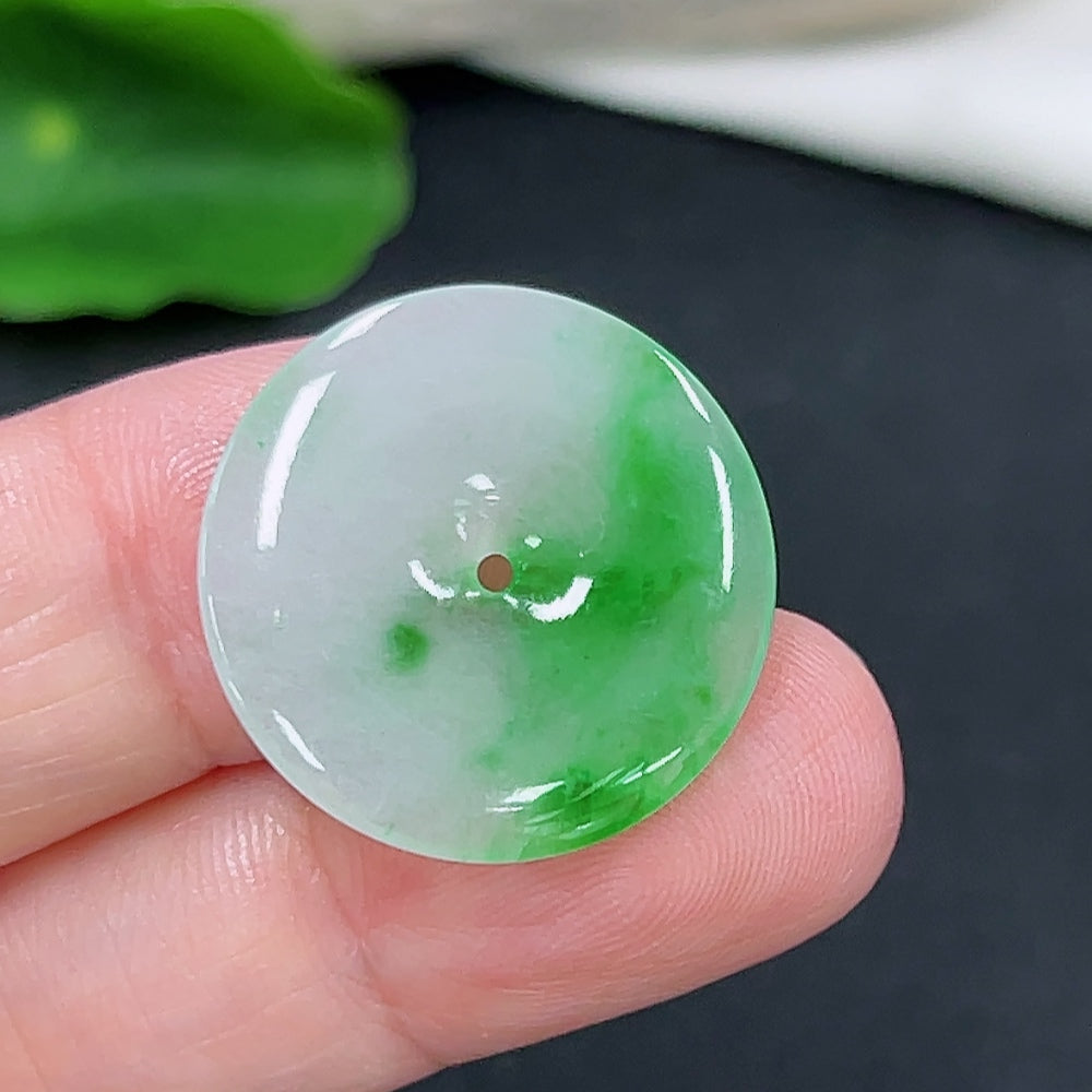 Jadeite Peace Knot Pendant (including other mineral components)