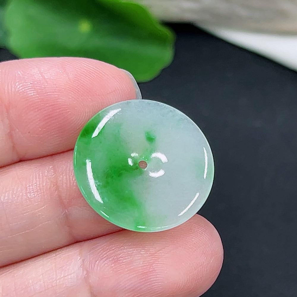 Jadeite Peace Knot Pendant (including other mineral components)