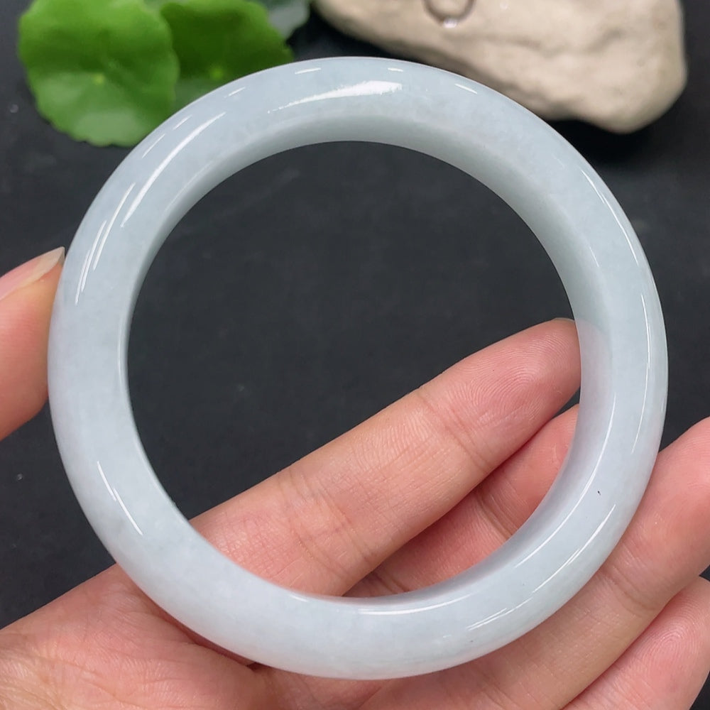 Jadeite Round Bangle Total Weight Approx.63.66g Size57
