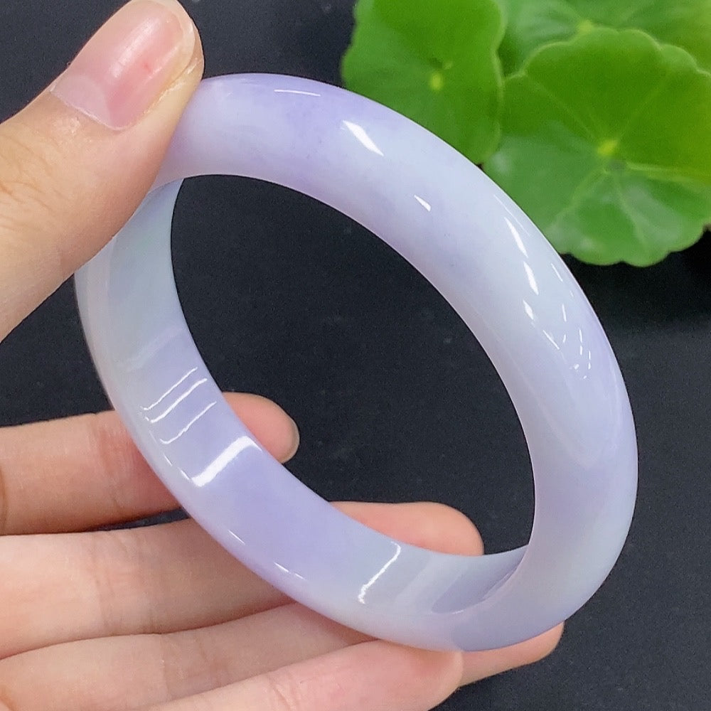 Jadeite Round Bangle Size 58 Total Weight Approx. 56.54g
