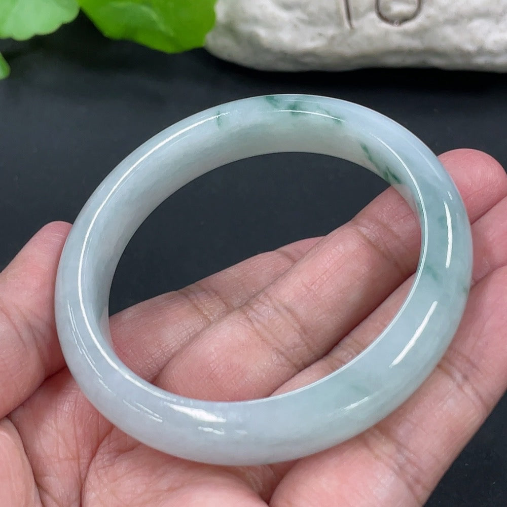 Jadeite Round Bracelet Size 51mm Total Weight Approx. 38.83g