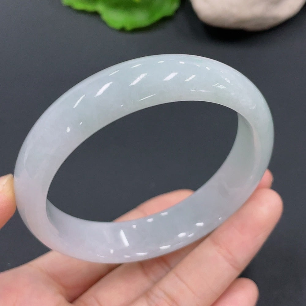 Jadeite Regular Bangle Size 55.8 Total Weight 51.697g
