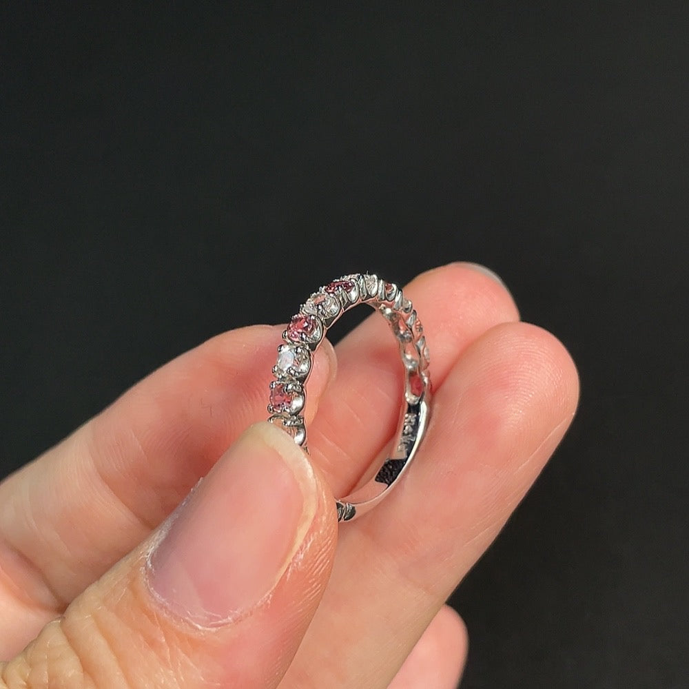 14K gold tourmaline ring with gemstone accents, size 17, weighing approximately 2.14g, featuring vibrant colorful gemstones.