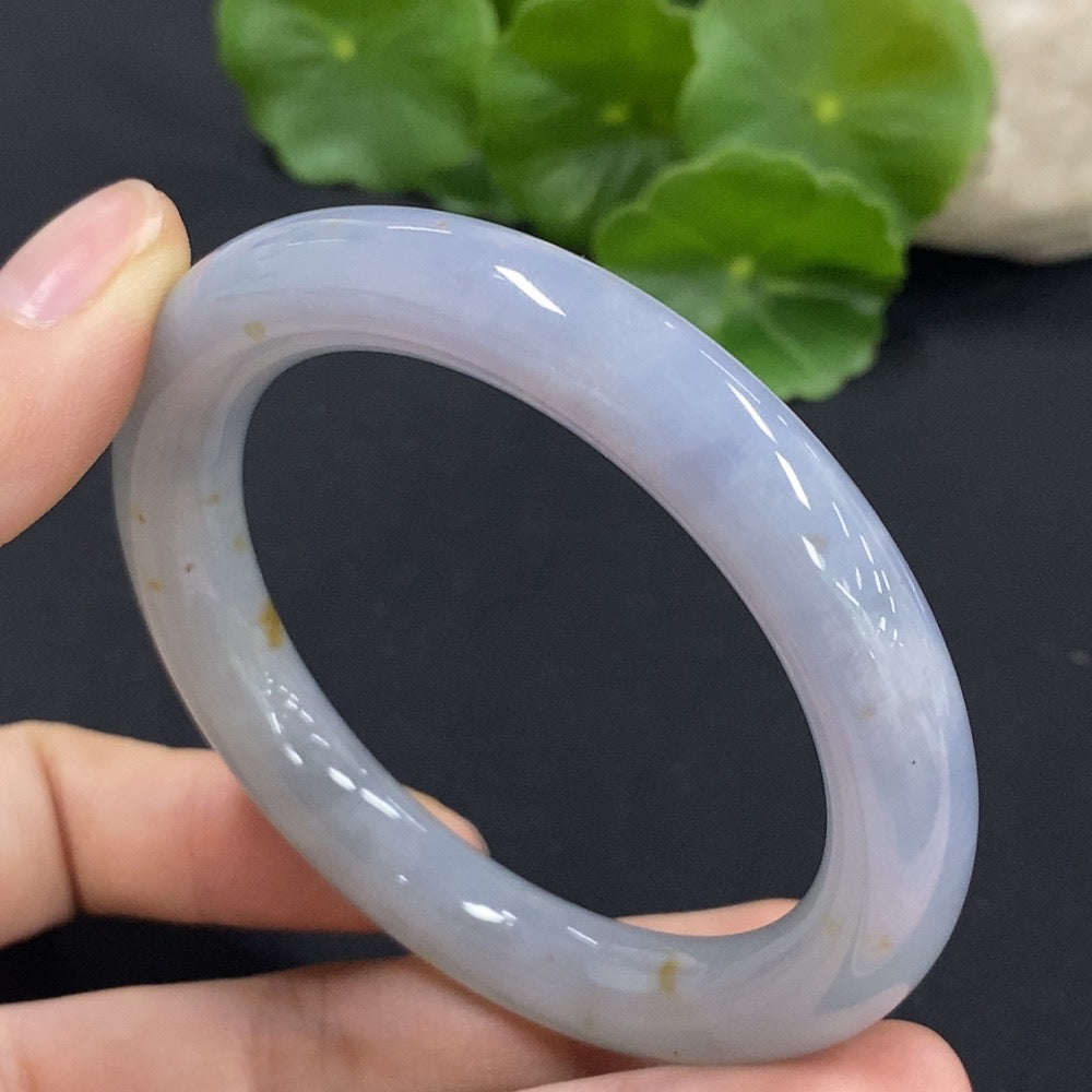 Jadeite Round Bangle Size 54.3 Total Weight Approx. 52.68g