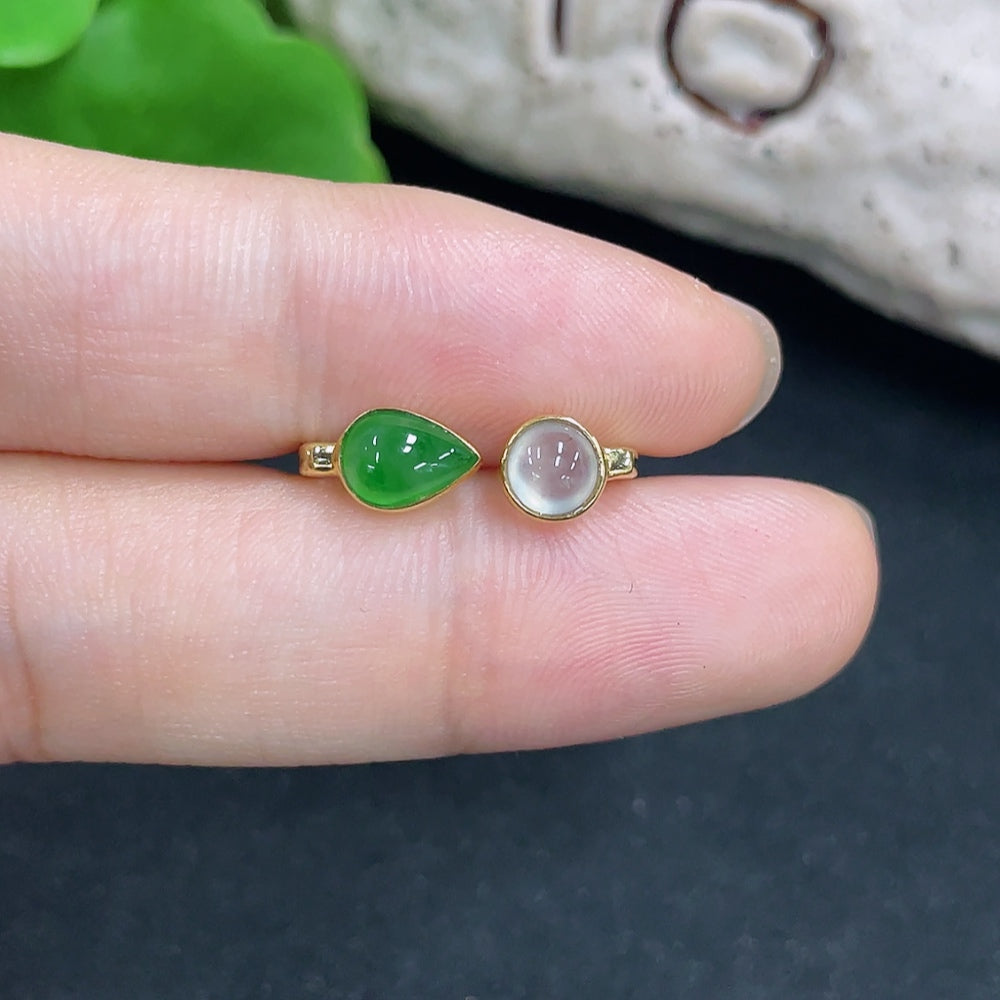 Jadeite Ring 18k