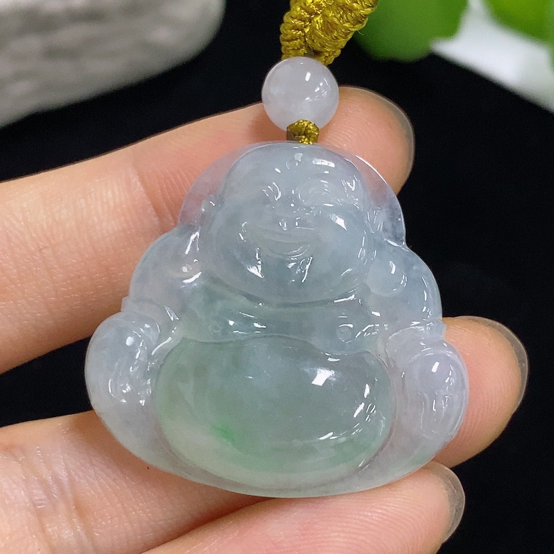 Jadeite Buddha Pendant