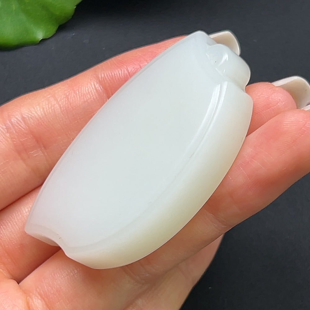Hetian Jade Freeform Pendant