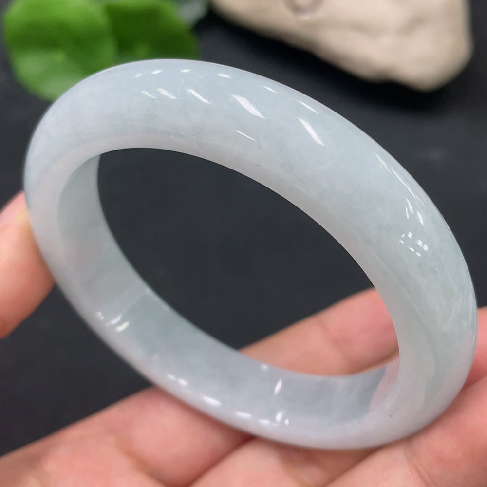 Jadeite Round Bangle Total Weight Approx.63.66g Size57
