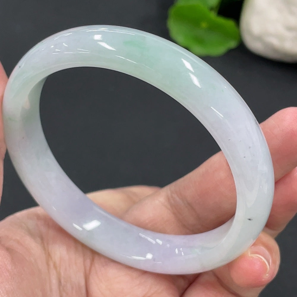 Jadeite Round Bangle Size 57.8 Total Weight Approx. 49.34g