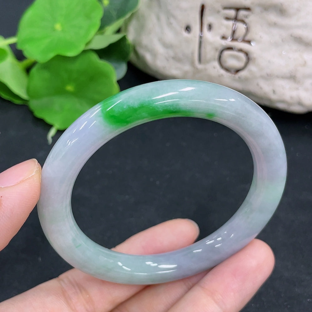 Jadeite Round Bangle