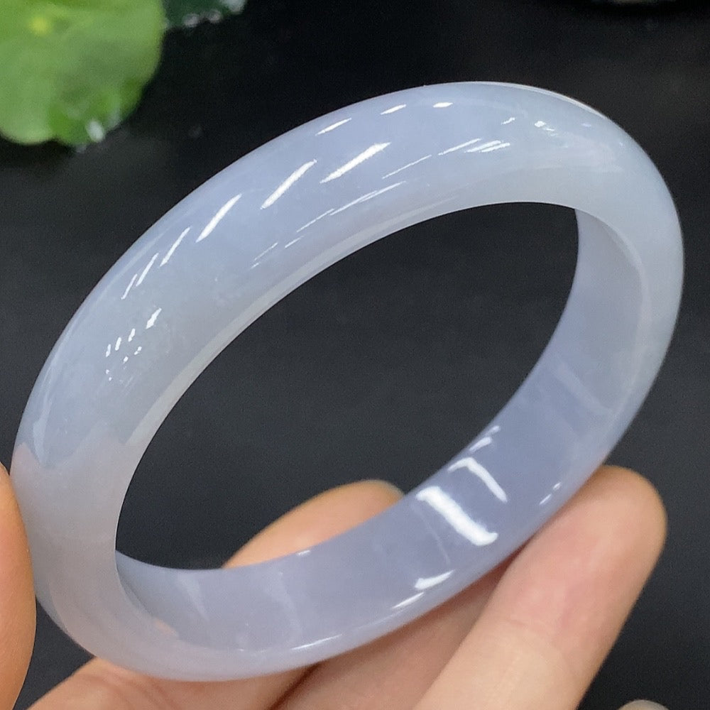Jadeite Round Bangle Size 58.1 Total Weight Approx. 52.05g