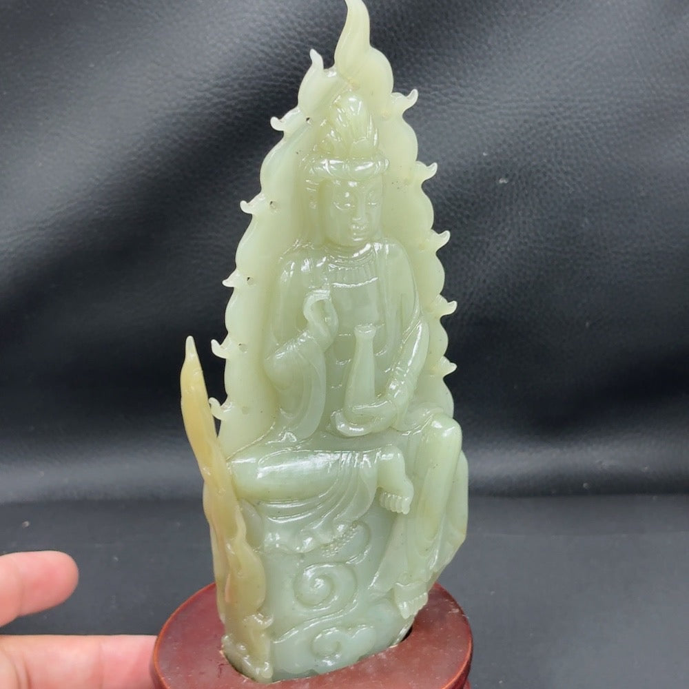 Hetian Jade Ornament Guanyin