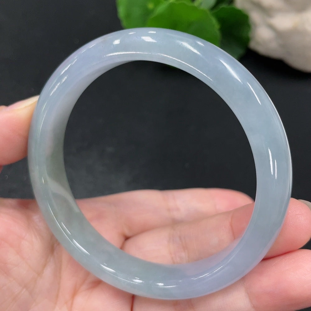 Jadeite Round Bracelet Size 60 Total Weight Approx. 54.2g