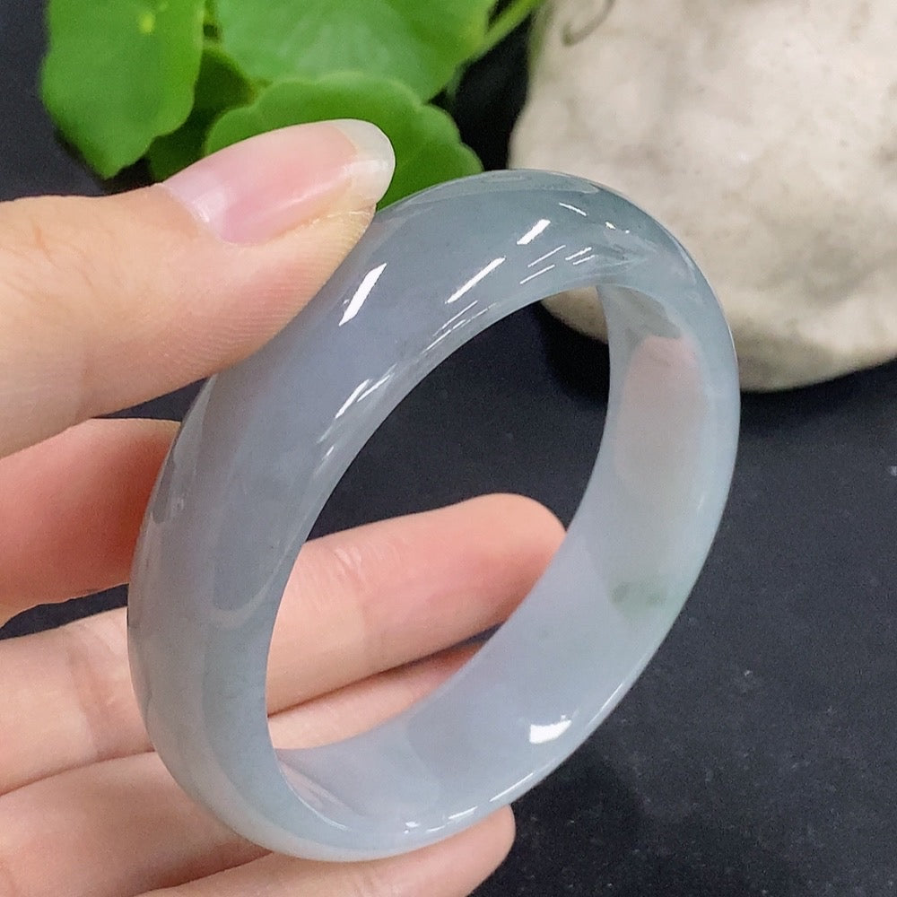 Jadeite Concubine Bracelet Size 55.2/50.4 Total Weight Approx. 45.63g