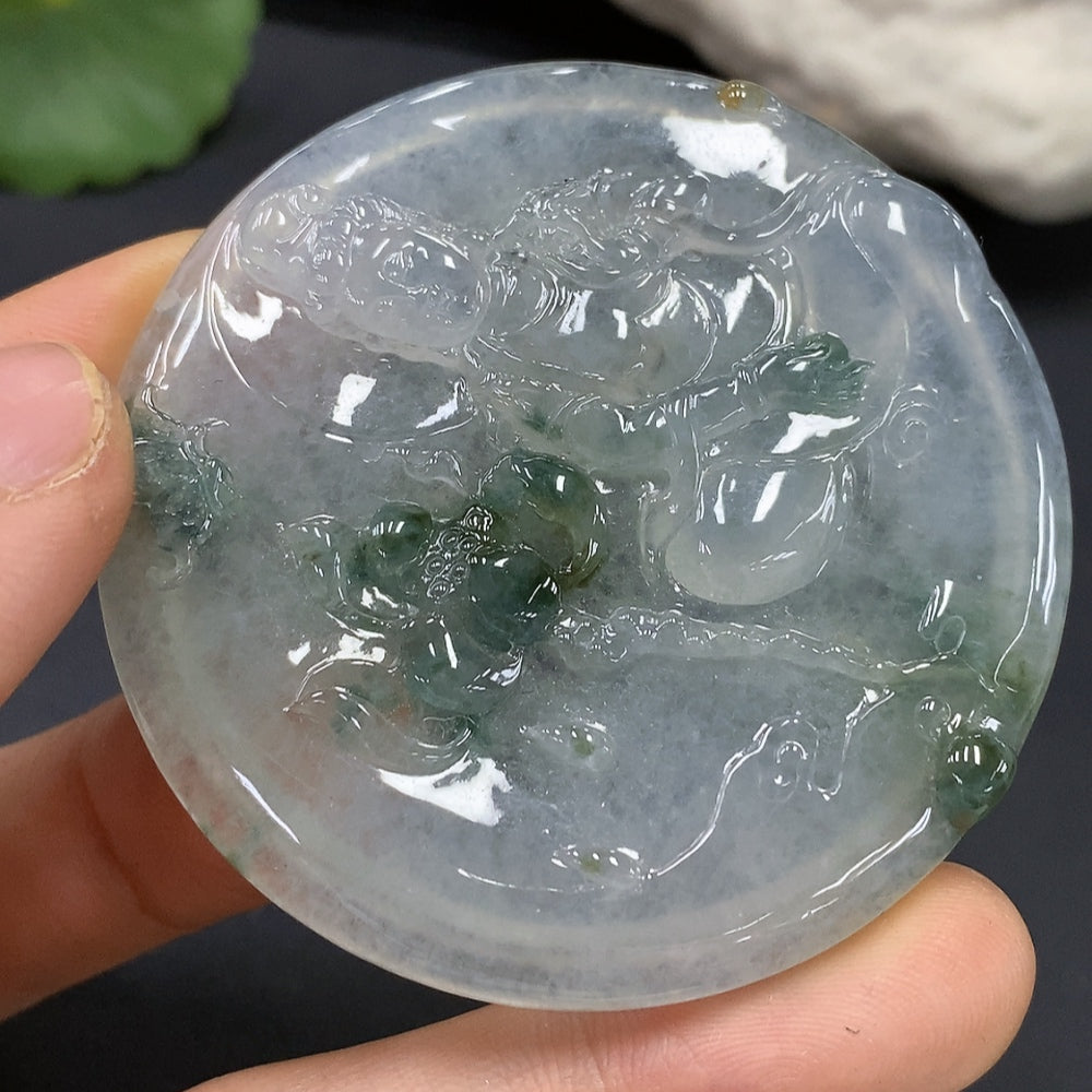 JadeiteGuanyin Pendant