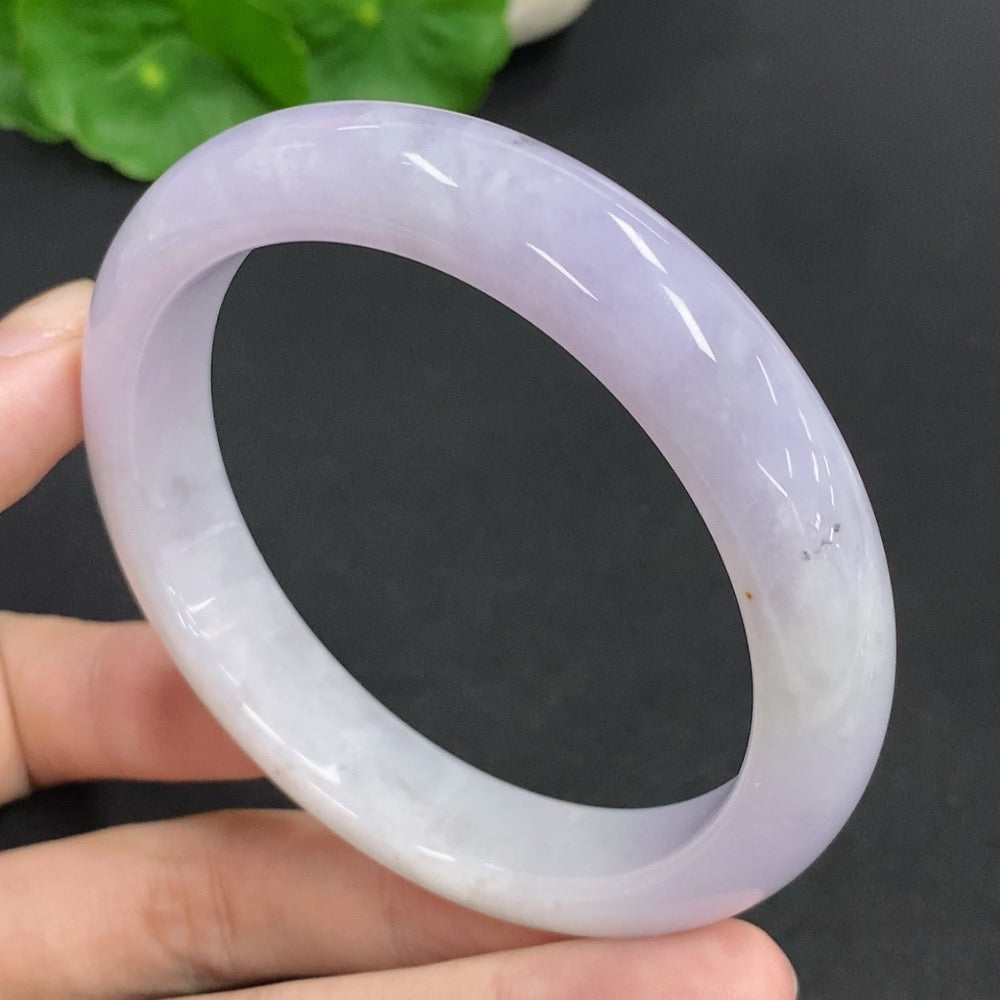 Jadeite Round Bangle Total Weight Approx. 59.1g Size 59