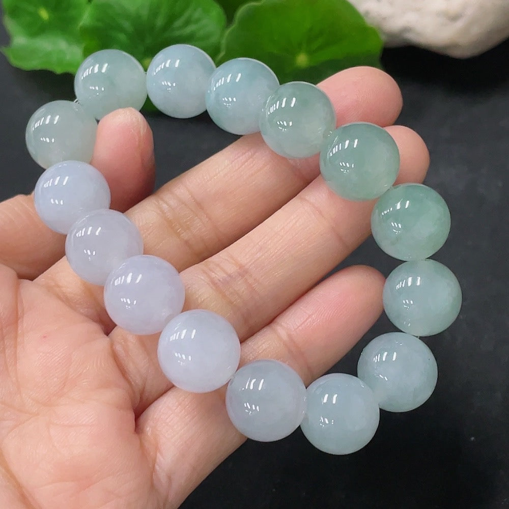 Jadeite Bracelet Approx.12.3mm Total Weight Approx.47.35g