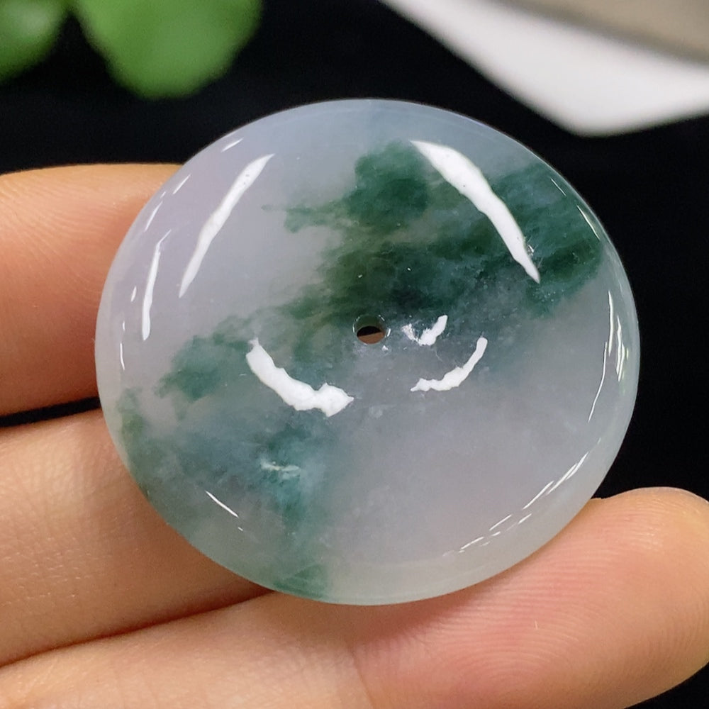 Jadeite Peace Knot Pendant . | Huiliu Certified
