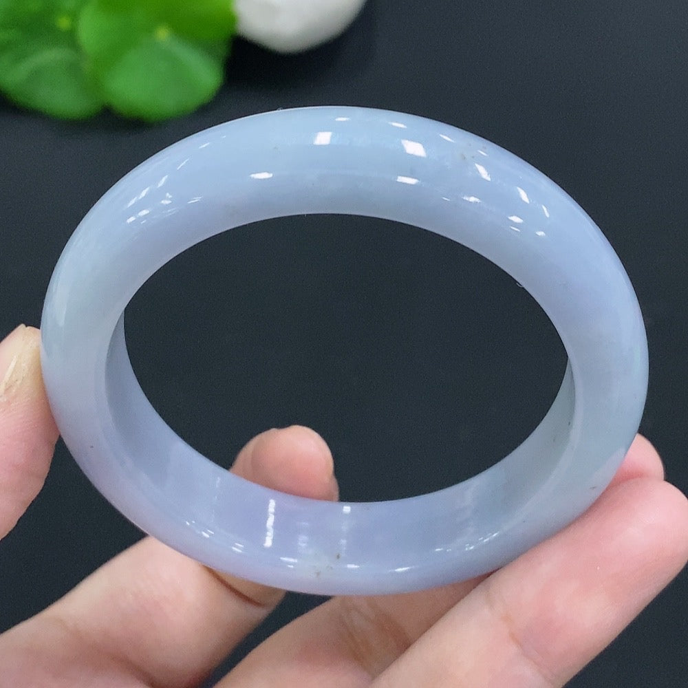 Jadeite Round Bangle Size 51.2 Total Weight Approx. 50.5g