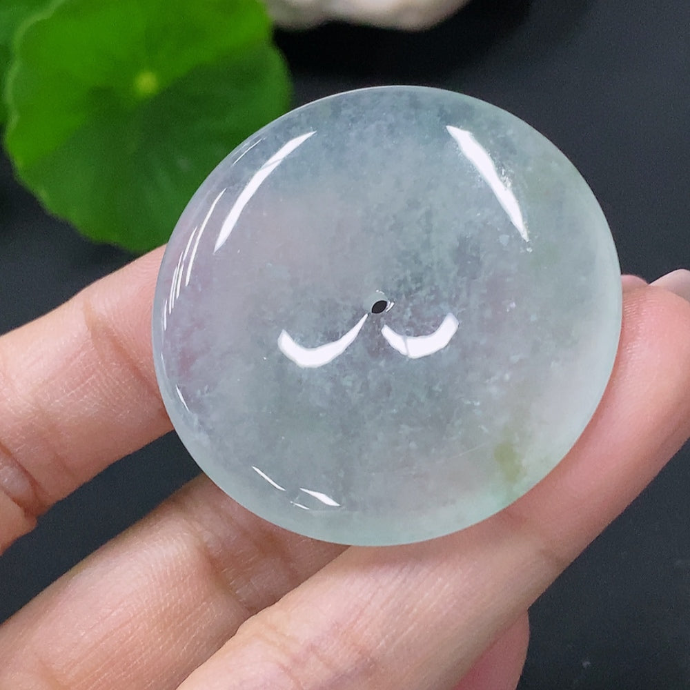 Jadeite Pendant Peace Knot Total Weight Approx. 16.24g