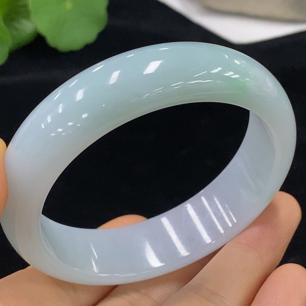 Jadeite Round Bangle Size 57 Total Weight Approx. 68.65g