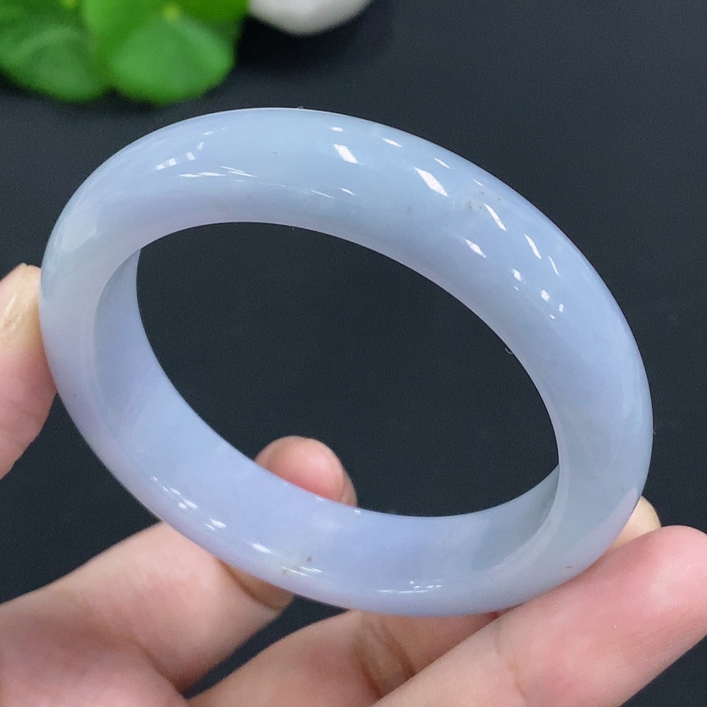 Jadeite Round Bangle Size 51.2 Total Weight Approx. 50.5g