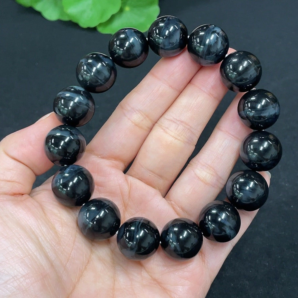 Hetian Jade Bracelet, Approx. 14.6mm