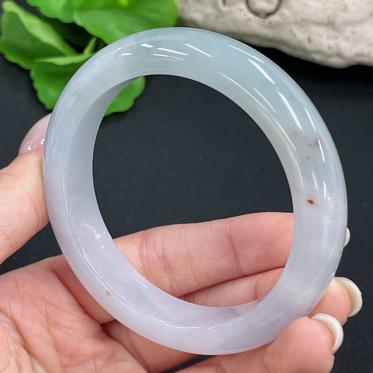 Jadeite Round Bangle