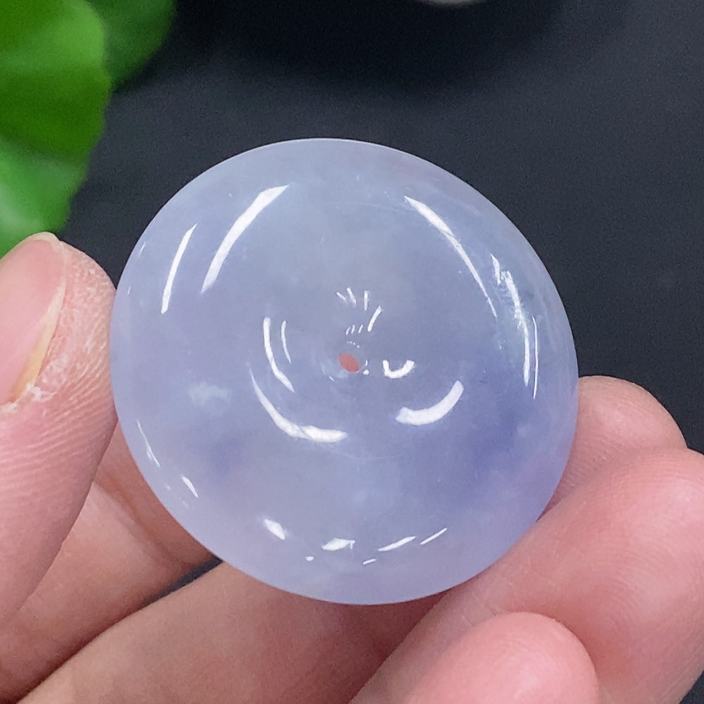 Jadeite Peace Button, total weight approx. 10.5g