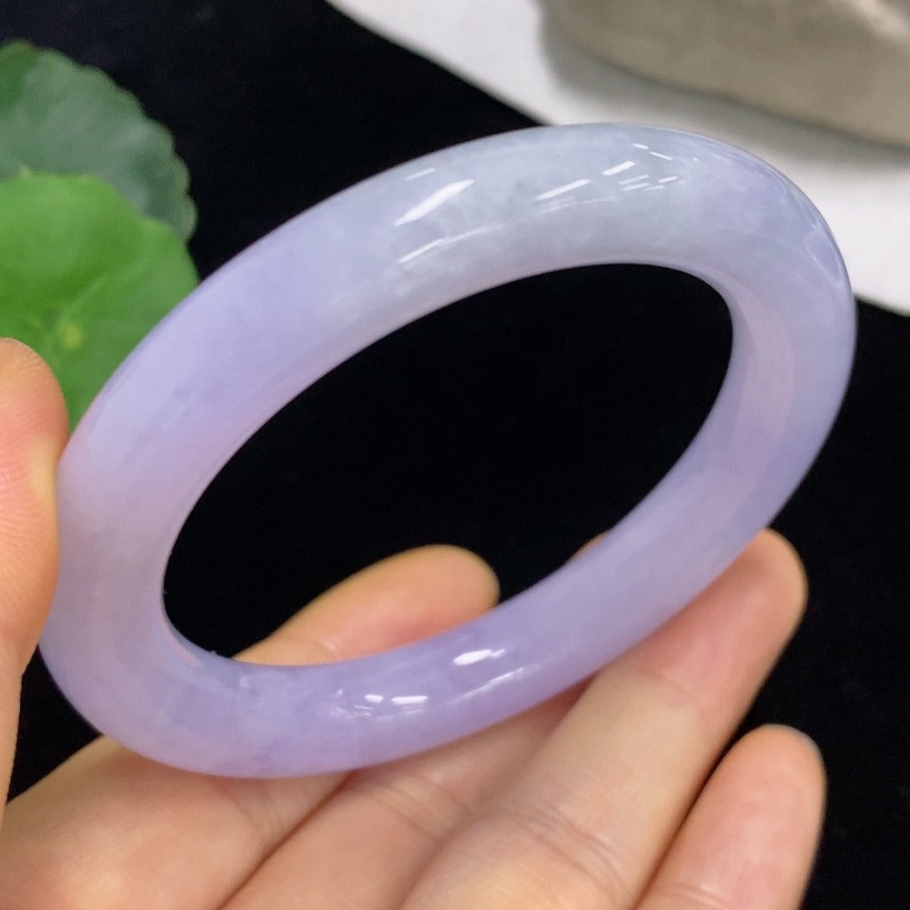 Jadeite Round Bangle Size 52.6 Total Weight Approx. 51.26g