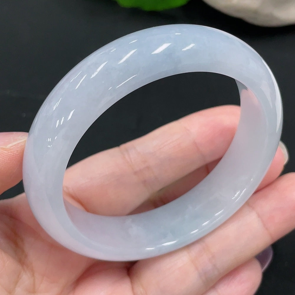 Jadeite Regular Round Bangle Size 54 Total Weight Approx. 58g