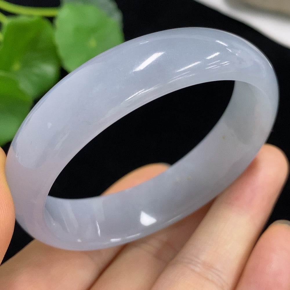 Jadeite Imperial Concave Bracelet 54.5/49.1 Size . | Huiliu Certified