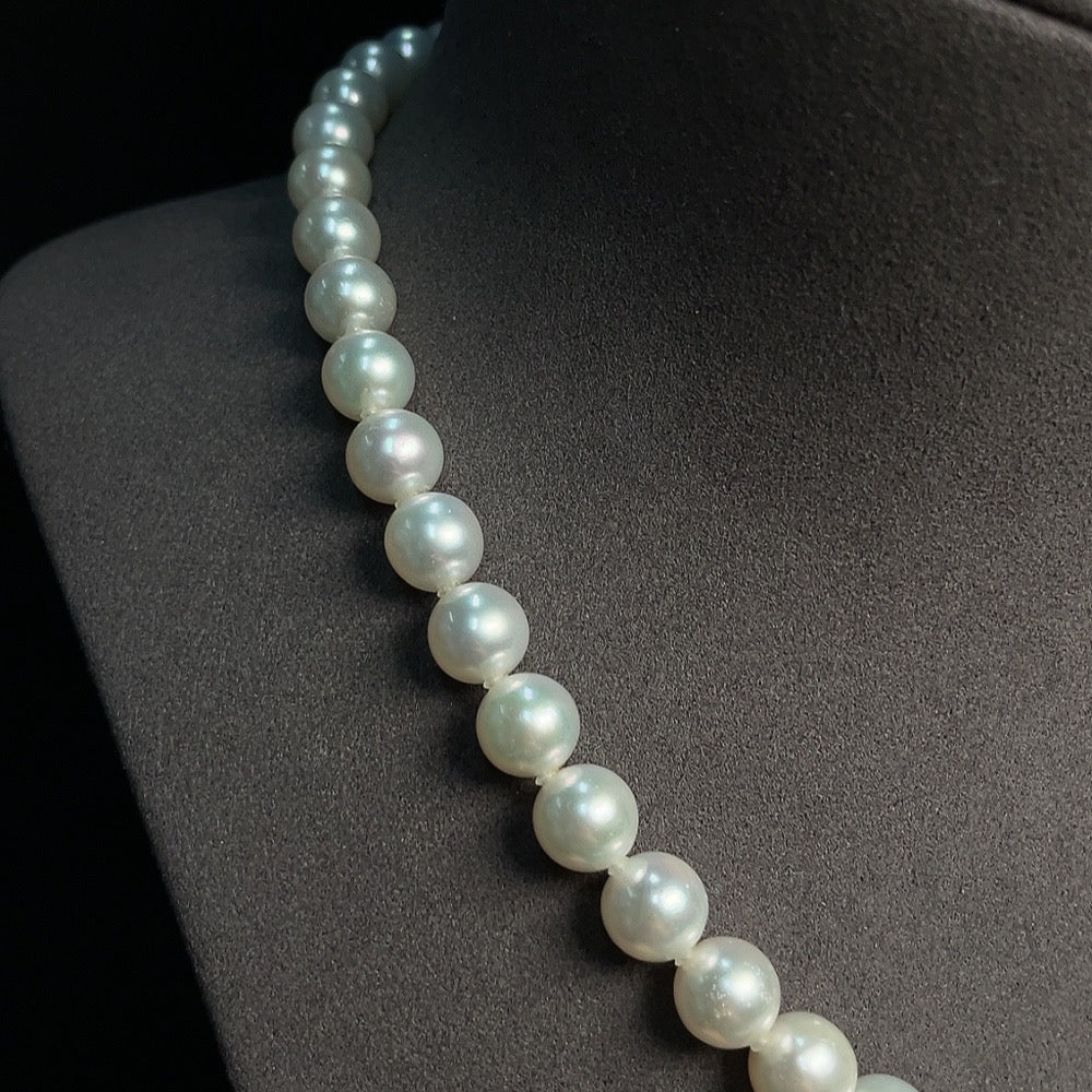 Seawater Pearl Strand Non-Gold Setting Approx. 8.4mm Total Weight About 47.37g