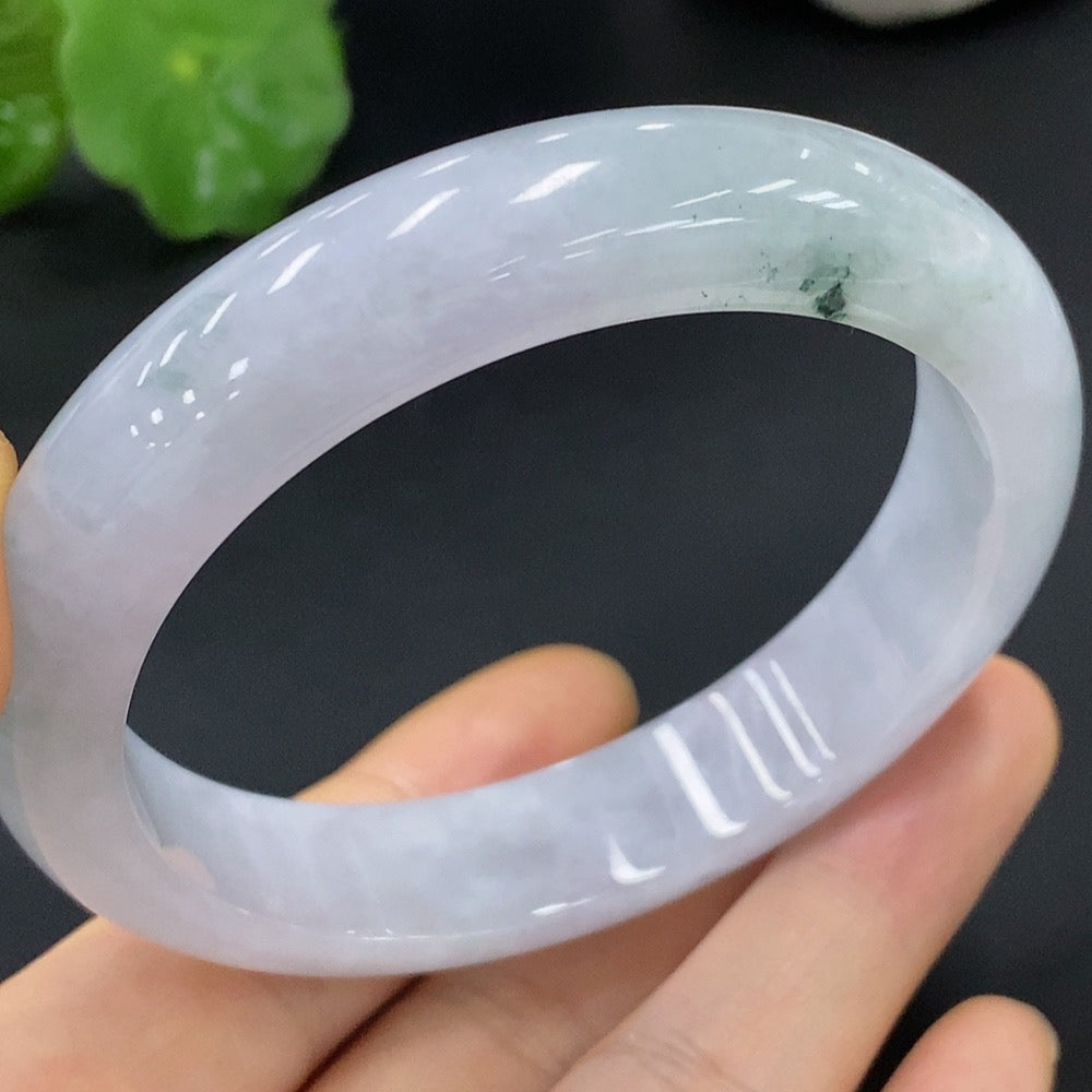 Jadeite Round Bracelet Size 58.2 Total Weight Approx. 60.42g