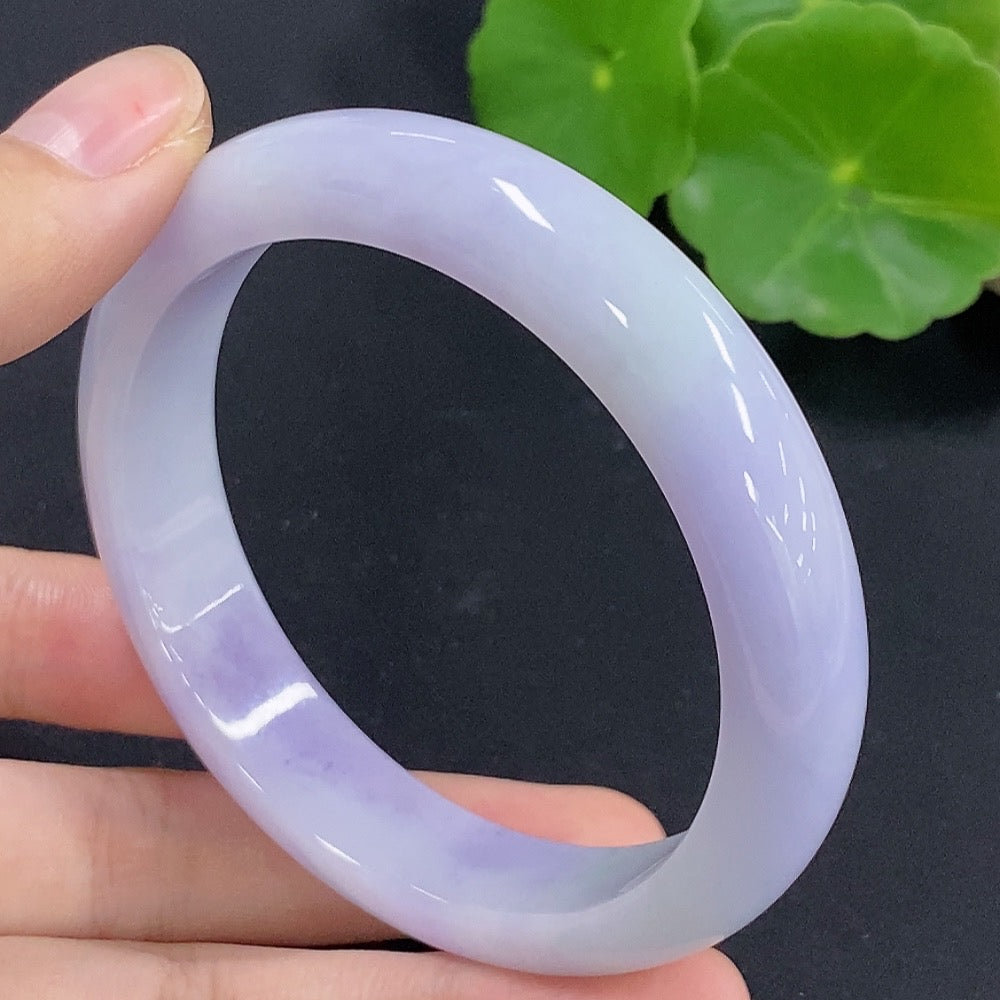 Jadeite Round Bangle Size 58 Total Weight Approx. 56.54g
