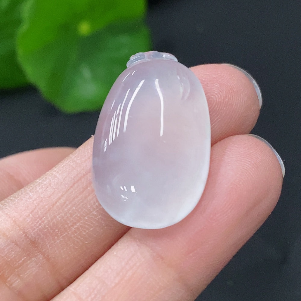 Jadeite Inlaid Blessed Melon Total weight approx. 5.39g
