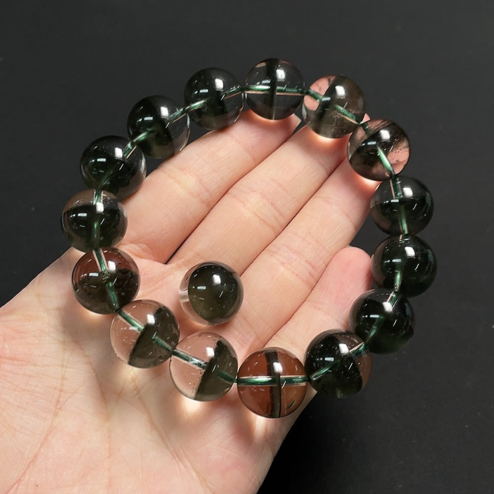 Crystal Bracelet + Loose Beads Sell as a Lot