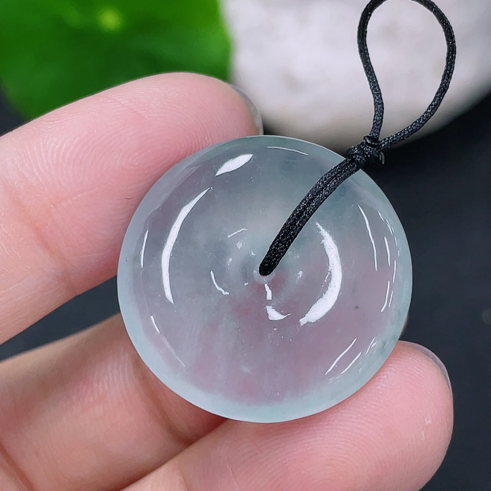 Jadeite Peace Knot Pendant