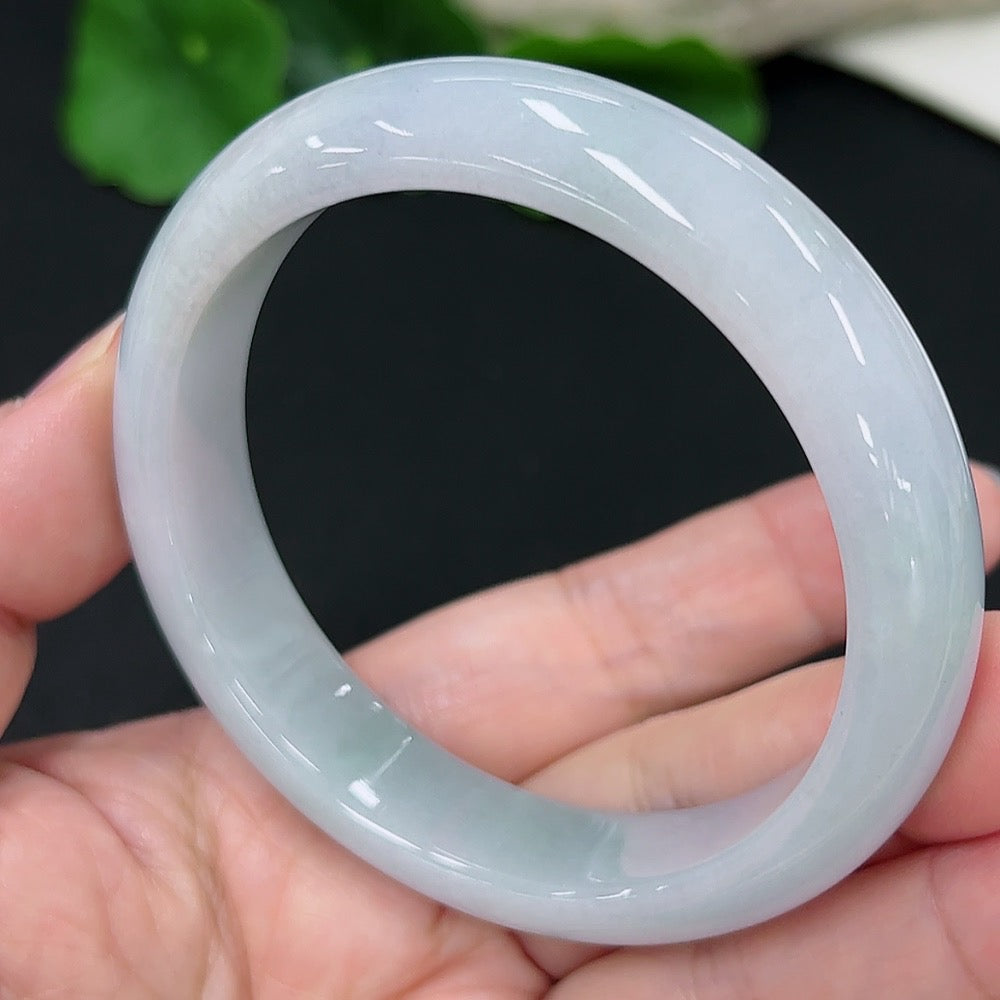 Jadeite Round Bangle Size 56.7 Total Weight Approx. 55.23g