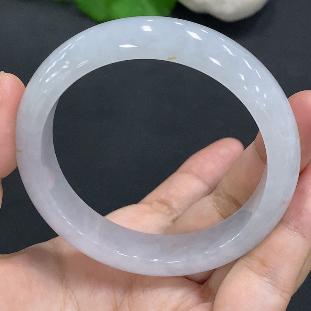 Jadeite Round Bangle Size 57.3 Total Weight Approx. 59.4g