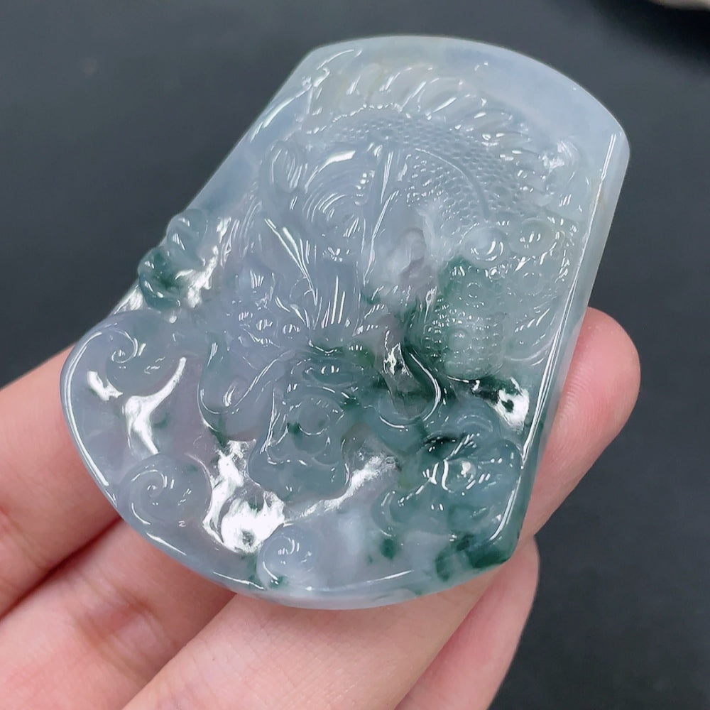 JadeiteDragon Pendant Total Weight 30.210g