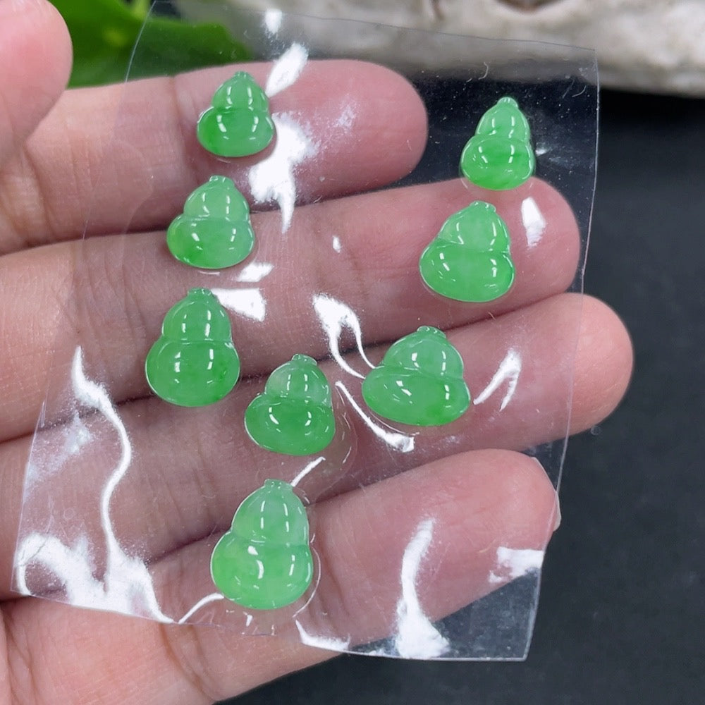Jadeite Gourd Inlaid Piece Sell as a Lot