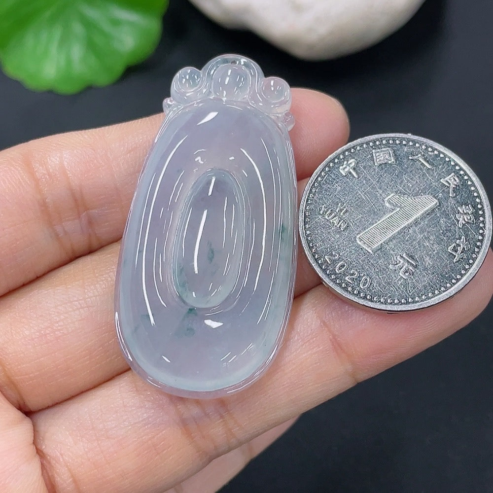 Jadeite Pendant Fu Bei
