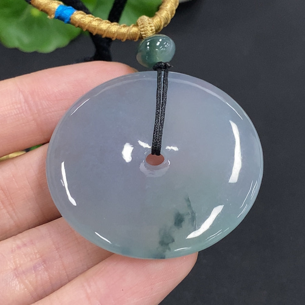Jadeite Peace Knot, including rope approximately | Huiliu Certified